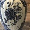 www.queensbrocantebutique.nl delftsblauw dekselvaas vaas boch brocante vintage curiosa webwinkel